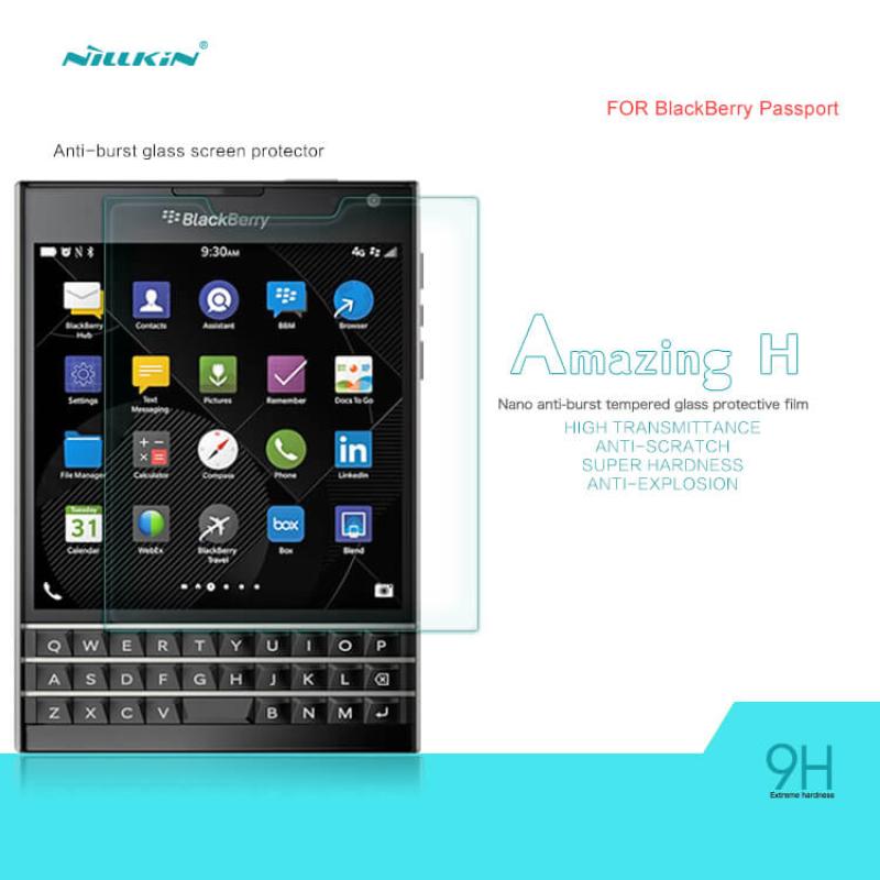 Nillkin Amazing H tempered glass screen protector for Blackberry Passport Q30 order from official NILLKIN store